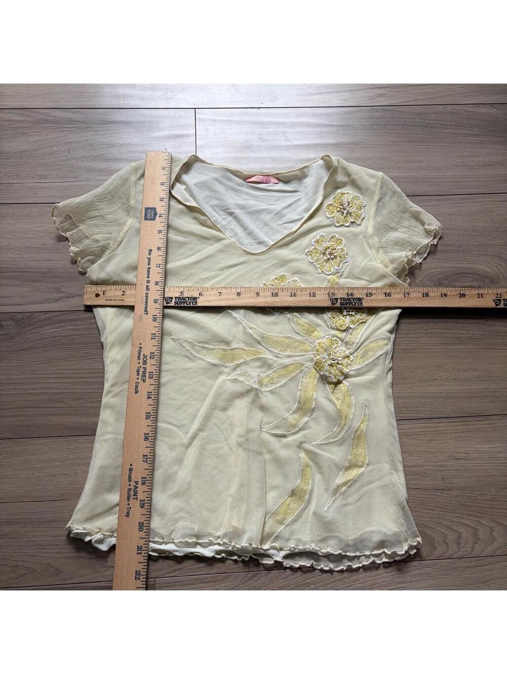 Y2K FAIRY CORE BEADED TOP - Picture 6 of 6
